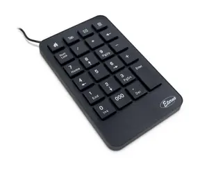 Inter-tech KB-120 czarny / Klawiatura numeryczna / USB / 23 klawisze