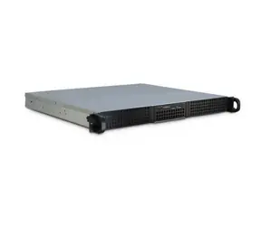 Inter-tech IPC 1U-10240 czarna / Obudowa serwerowa / 19" / 1U / 2x USB 3.0 / ATX, Micro-ATX, Mini-ITX
