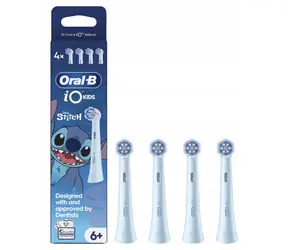 Oral-B iO Kids Stitch niebieski 4 szt. / Końcówki wymienne / do szczoteczki Oral-B iO Kids