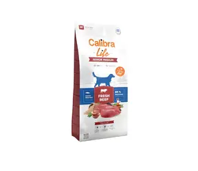 Calibra Life Senior Medium Fresh Beef / Karma dla psów / wołowina / średnie rasy / senior / 12 kg