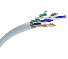 Extralink CAT5E UTP V2 50m / Kabel sieciowy / Do wewnątrz / 100% miedź / PoE