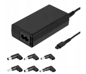 Uniwersalna ładowarka do laptopa Akyga czarna / Ładowarka / 65W / 18,5-20V / 1A