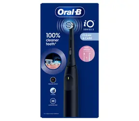 Oral-B iO2 Night Black / Szczoteczka elektryczna / Magnetyczna technologia iO / 3 tryby czyszczenia / Czujnik nacisku