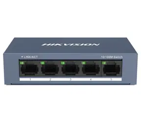 HIKVISION DS-3E0105-O / Przełącznik / 5x 10/100 Mbps / bez PoE