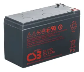 Akumulator zapasowy CSB GP1272 F2 / Pb / VRLA AGM / 12 V / 7,2 Ah