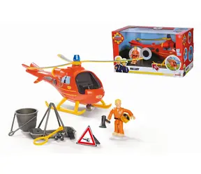 Simba Strażak Sam Wallaby Helicopter z figurką / efekty świetlne i dźwiękowe / od 3 lat