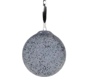 Patelnia do naleśników Lamart LT1292 czarno-szara, 28 cm, aluminium, powierzchnia nieprzywierająca