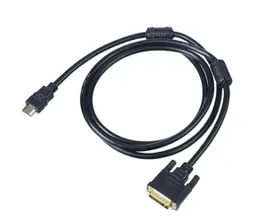 Kabel Akyga HDMI (M) - DVI-D 24+1 (M) czarny / Kabel / HDMI 1.4 / 1.8 m