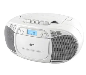 JVC RC-E451W biały / Odtwarzacz przenośny / CD / Kaseta / FM / Bluetooth / USB / 3.2 W