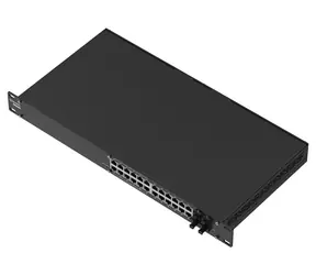 Teltonika SWM280 / Przełącznik / 24x GbE / 12x PoE+ / 4X SFP / Zarządzany L2+ / 19" rack