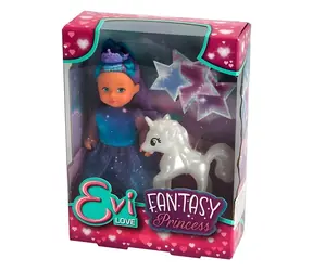 Simba Doll Evička Fantasy Princess with Unicorn / Doll / 12 cm