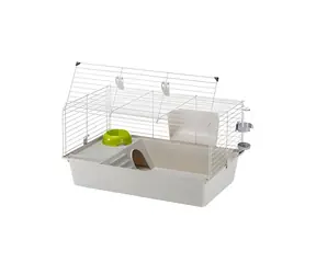 Ferplast CAVIE 80 szary / Klatka / Dla świnek morskich / 77 x 48 x 42 cm