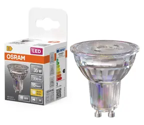 Żarówka OSRAM Parathom Reflector LED 35 GU10 / 2,4 W / 36° / 2700 K / bez ściemniania