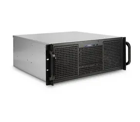 Inter-tech IPC 4U-40240 czarny, szary / Obudowa serwerowa / Rack 4U / ATX / 11x 3,5" / 4X 2,5"