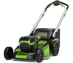 Greenworks GD60LM51SP czarna / Kosiarka akumulatorowa z napędem / 60 V / szerokość koszenia 51 cm / kosz 55 l / bez akumulatora i ładowarki