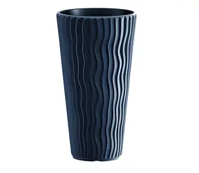Doniczka Prosperplast SANDY SLIM antracytowa 29,7 cm / Pojemność 22 l / Wysokość 53,1 cm