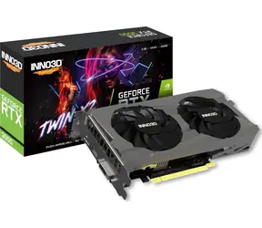 Inno3D GeForce RTX 3050 Twin X2 6GB / Karta graficzna / 1042 - 1470 MHz / 96-bit / 1x DVI-D + 1x HDMI + 1x DP