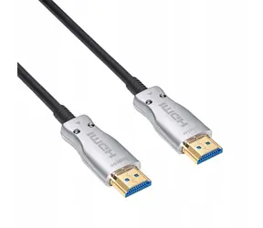 Kabel optyczny HDMI 2.1 Akyga (M) czarny 10m / Kabel optyczny HDMI / AOC / 8K / 48Gbps