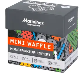 MARIOINEX Mini Waffle Expert Zestaw konstrukcyjny / 301 elementów / od 5 lat