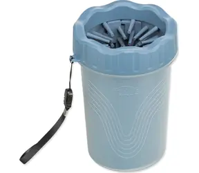 TRIXIE PAW CLEANER przyrząd do czyszczenia łap niebieski / Rozmiar ML / Silikon, plastik
