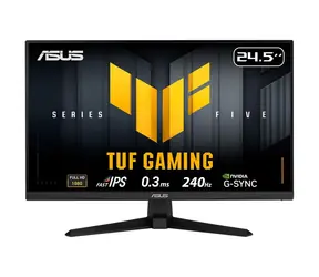 24,5" Asus VG259QM5A czarny / Monitor / Szybki IPS / FHD / 240 Hz / 0,3 ms / FreeSync Premium / HDMI+DP