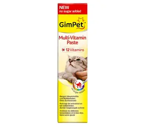 GimCat Multi-Witamina K 200 g / Pasta dla kotów / Witaminy / Olej rybi / Beta-glukany