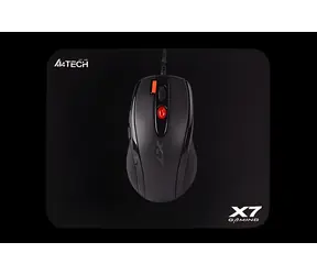A4Tech X-7120 czarna / Mysz gamingowa / 2000 DPI / USB
