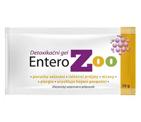 EnteroZOO Żel detoksykujący 10 g / Produkt weterynaryjny / Krzem organiczny / Dla psów, kotów i zwierząt gospodarskich