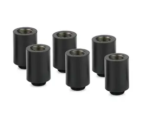 Thermal Grizzly DeltaMate MF28 czarny / Przewód przedłużający / chłodzenie wodne / G1/4" / zestaw 6 szt.