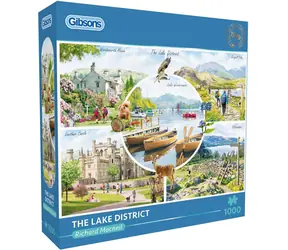 GIBSONS Puzzle Kraina Jezior / 1000 elementów