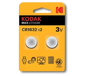Kodak MAX CR1632 / bateria litowa / 3V / 2 szt. / blister