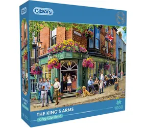 GIBSONS Puzzle Bar The King's Arms / 1000 elementów