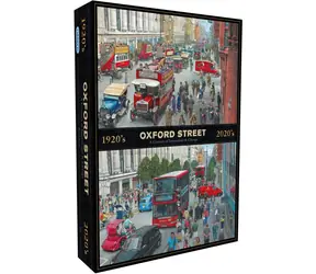 Puzzle GIBSONS Oxford Street na przestrzeni dekad / 1000 elementów