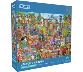 GIBSONS Puzzle Garden z materiałów pochodzących z recyklingu / 1000 elementów / 68 x 49 cm