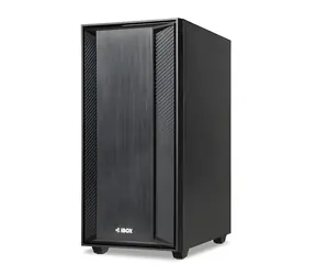 ibox CETUS 906 czarny / obudowa PC / Midi Tower / ATX, micro ATX / podświetlenie RGB / bez zasilacza