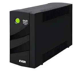 Ever Duo 350 AVR czarny / Zasilacz zapasowy / Line-Interactive / 350VA / 245W