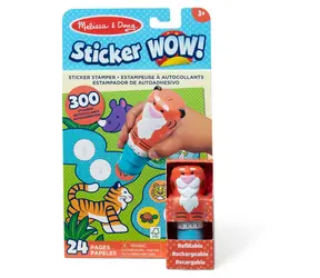 Spin Master Melissa i Doug Wow! Naklejki Tygrys ze stemplem i bloczkiem / od 3 lat