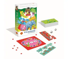 Gra liczbowa Pexi / 10 gier w 1 / Gra edukacyjna / od 4 lat