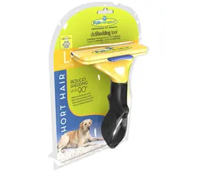 Grabie do usuwania podszerstka Furminator L / Grabie do sierści / krótka i półdługa sierść / duże rasy