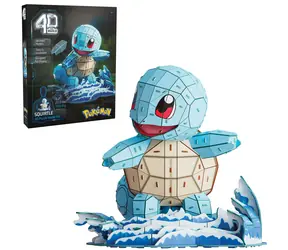 Spin Master 4D Zbuduj Pokémon Squirtle / 4D Puzzle / 180 elementów / od 12 lat