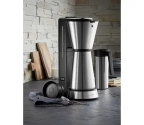 WMF Küchenminis Aroma Thermo to go black / Ekspres przelewowy do kawy / 870 W / wyświetlacz LCD