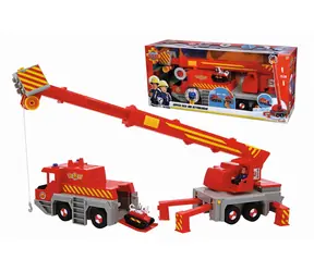 Simba Strażak Sam Dźwig ratunkowy 2w1 / Zabawka / figurka + samochód radarowy / 75 cm
