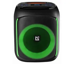 Defender BOOMER 50 czarny / Głośnik bezprzewodowy / 50 W / Bluetooth 5.0 / Podświetlenie LED / TWS / microSD/USB
