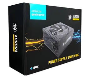 ibox AURORA 700W czarny / Zasilacz / ATX / 700 W / 20+4 piny