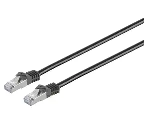 MicroConnect CAT7 S/FTP czarny / Kabel sieciowy / 15 m / RJ-45