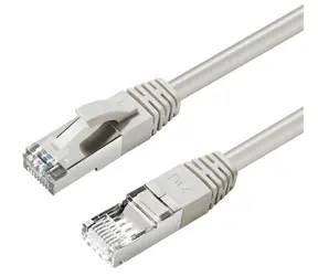 MicroConnect CAT6A S/FTP 3M szary / Kabel sieciowy / LSZH / PoE