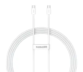 Baseus Superior 2 Moon White / Kabel USB-C - USB-C / 1 m / 30 W / 480 Mb/s