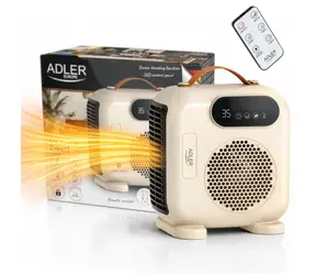 Adler AD 7756 / Termowentylator / Wyświetlacz LED / Pilot zdalnego sterowania