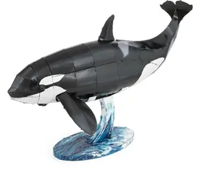 Puzzle 3D Metal Earth Orka / Model stalowy / 15 x 7 x 9 cm