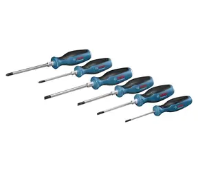 BOSCH Professional 1600A016BF / Zestaw wkrętaków / 6 szt. / PH, SL / chromowo-wanadowe